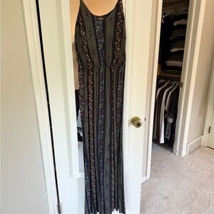 Lush Multicolor Floral Maxi Dress